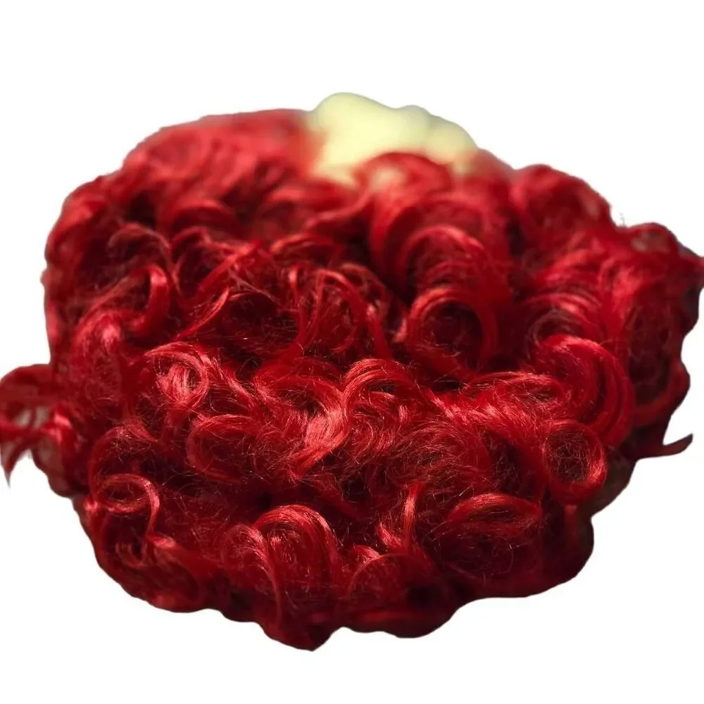Alice in Wonderland costume red wig